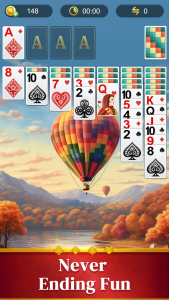 اسکرین شات بازی Solitaire Classic Klondike 3