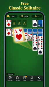 اسکرین شات 1 بازی Solitaire Classic Klondike