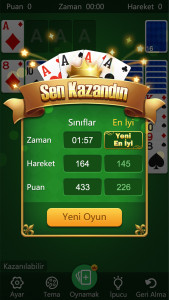 اسکرین شات 4 بازی Solitaire Klasik Klondike