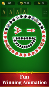 اسکرین شات 5 بازی Solitaire Classic Klondike