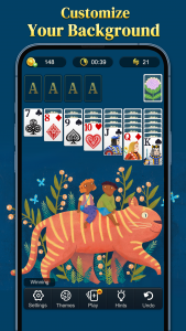 اسکرین شات 2 بازی Solitaire Classic Klondike