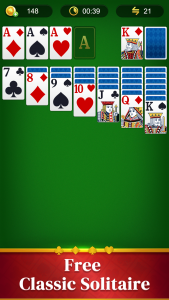 اسکرین شات بازی Solitaire Classic Klondike 1