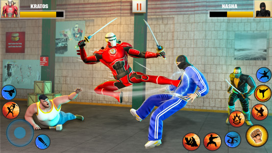 اسکرین شات برنامه Street Fight: Beat Em Up Games 2