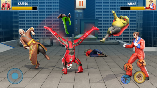 اسکرین شات 3 برنامه Street Fight: Beat Em Up Games