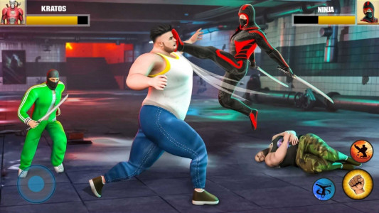 اسکرین شات برنامه Street Fight: Beat Em Up Games 1