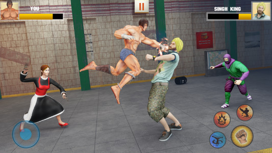 اسکرین شات 6 برنامه Street Fight: Beat Em Up Games