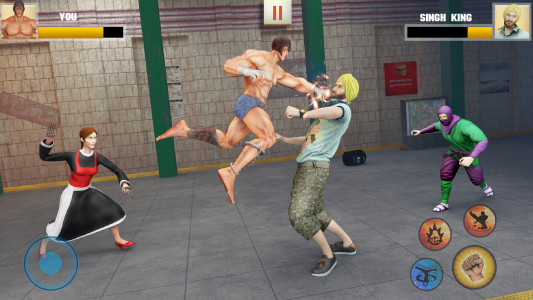 اسکرین شات برنامه Street Fight: Beat Em Up Games 6