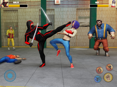 اسکرین شات برنامه Street Fight: Beat Em Up Games 4