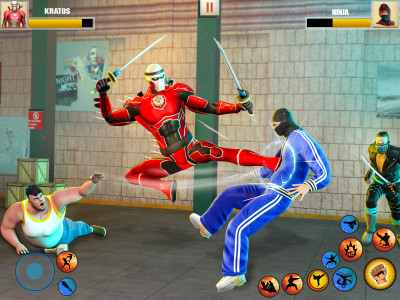 اسکرین شات برنامه Street Fight: Beat Em Up Games 2
