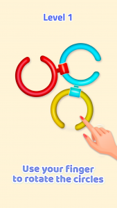 اسکرین شات بازی Rotate the Rings 1