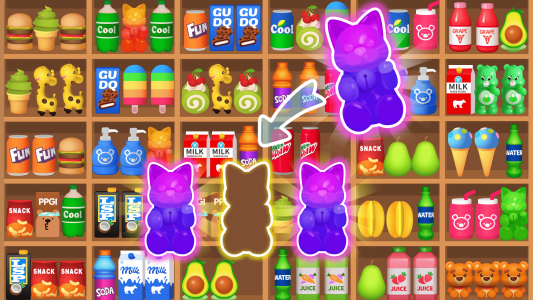 اسکرین شات 3 بازی Goods Puzzle 3D - Sort & Match