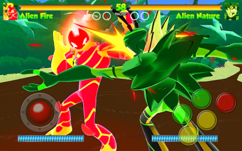 اسکرین شات بازی Hero Alien Force Ultimate Arena Mega Transform War 5