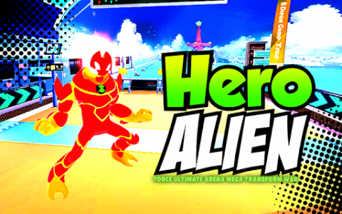 اسکرین شات بازی Hero Alien Force Ultimate Arena Mega Transform War 2