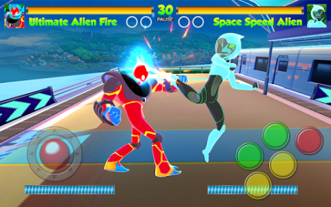 اسکرین شات بازی Hero Alien Force Ultimate Arena Mega Transform War 4