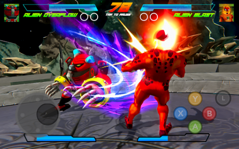 اسکرین شات بازی Heroes Alien Force Fight Ultimate Earth Battle War 4