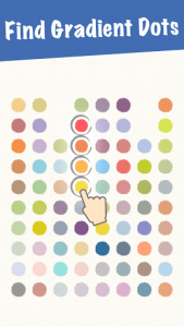 اسکرین شات بازی Hue Match: Find Gradient Dots 1