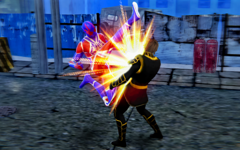 اسکرین شات بازی Superhero Rope Iron Ninja Battle Spider Amazing 3