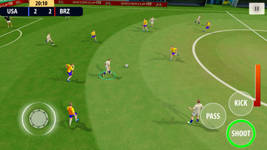 اسکرین شات بازی Soccer Hero: Football Game 2