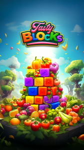 اسکرین شات بازی Tasty Blocks: Puzzle Adventure 1