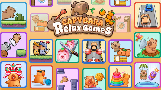 اسکرین شات 1 بازی Capybara Relax Games