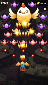 اسکرین شات 1 بازی Poultry Shoot - Space Shooter