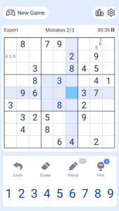 اسکرین شات بازی Sudoku Puzzle 4