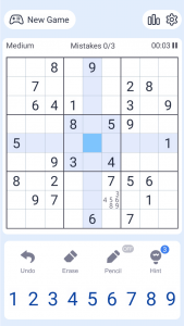 اسکرین شات بازی Sudoku Puzzle 1