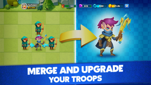 اسکرین شات 1 بازی Top Troops: Adventure RPG
