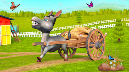اسکرین شات بازی Donkey Life Simulator Games: Farm Fun Adventure 1
