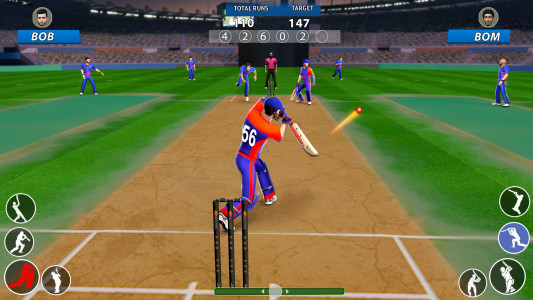 اسکرین شات بازی Bat & Ball: Play Cricket Games 1