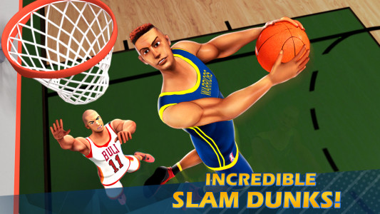 اسکرین شات 1 بازی Dunk Smash: Basketball Games