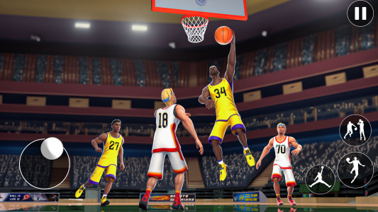 اسکرین شات 1 بازی Dunk Smash: Basketball Games