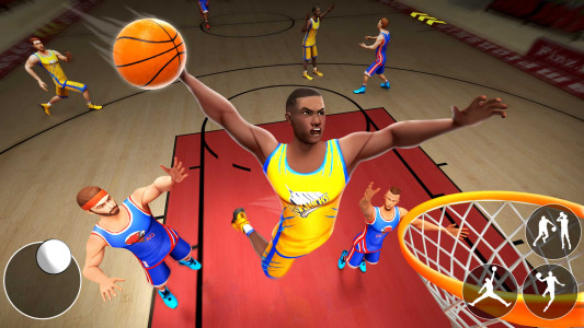 اسکرین شات 2 بازی Dunk Smash: Basketball Games