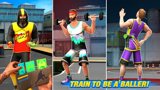 اسکرین شات 3 بازی Dunk Smash: Basketball Games