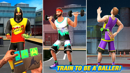 اسکرین شات 2 بازی Dunk Smash: Basketball Games