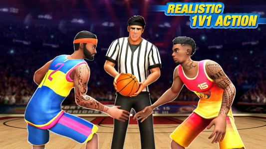 اسکرین شات 4 بازی Dunk Smash: Basketball Games