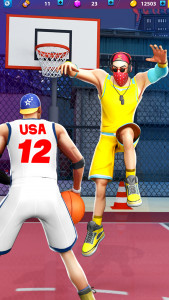 اسکرین شات بازی Basketball Game Dunk n Hoop 1
