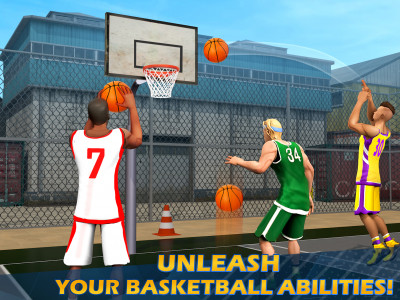 اسکرین شات بازی Dunk Smash: Basketball Games 3
