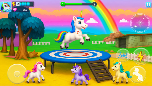 اسکرین شات 1 بازی Unicorn Games: Pony Wonderland
