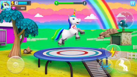 اسکرین شات بازی Unicorn Games: Pony Wonderland 1