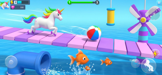 اسکرین شات 3 بازی Unicorn Games: Pony Wonderland