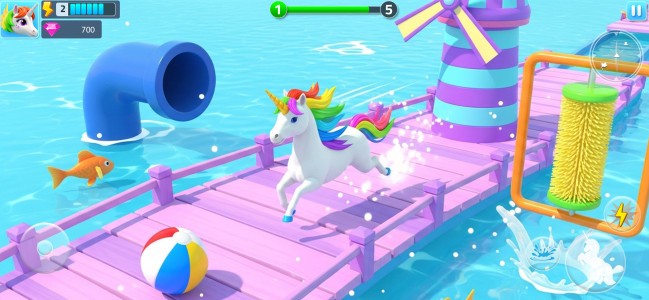 اسکرین شات 6 بازی Unicorn Games: Pony Wonderland
