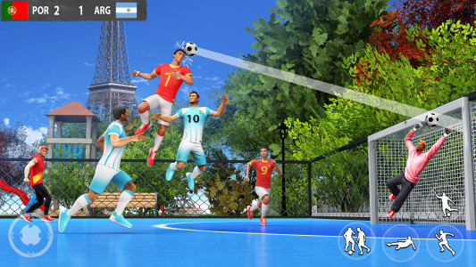 اسکرین شات 2 بازی Street Football: Futsal Games