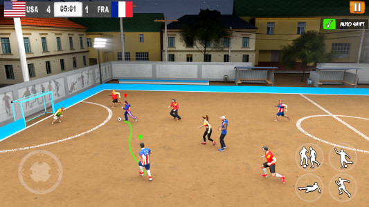 اسکرین شات بازی Street Football: Futsal Games 3