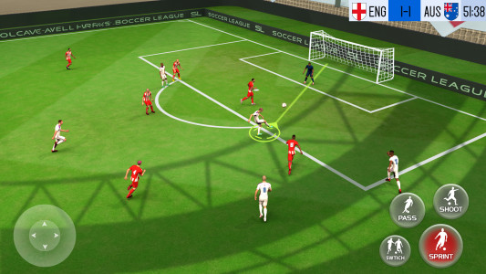 اسکرین شات 3 بازی Play Football: Soccer Games