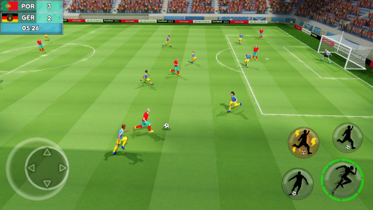 اسکرین شات بازی Play Football: Soccer Games 3