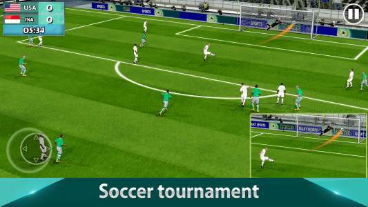 اسکرین شات بازی Play Football: Soccer Games 1