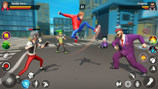 اسکرین شات بازی Spider Rope Hero: Gang War 1