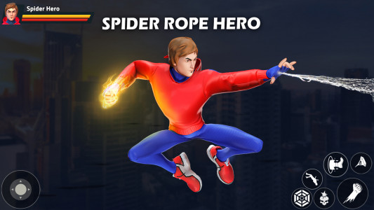 اسکرین شات 6 بازی Spider Rope Hero: Gang War