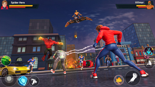 اسکرین شات 1 بازی Spider Rope Hero: Gang War